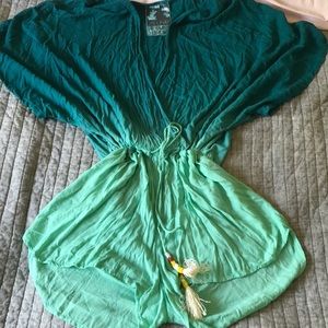 Yfb green ombré romper
